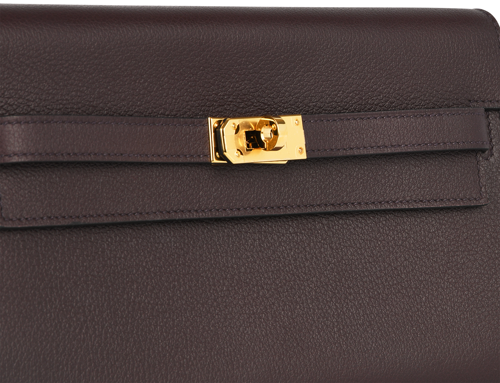 Kelly To Go Cavale Wallet in Evercolor Chocolat, &pound;6,200, Handbags, Brown, Leather, Other view